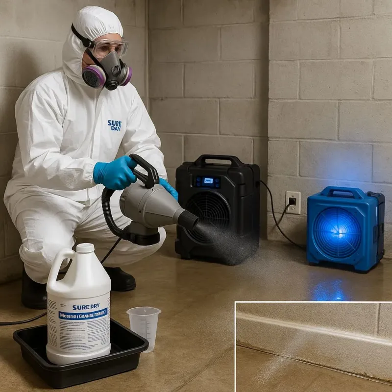 Sanitization and Odor Removal process in Bloomfield, IN
