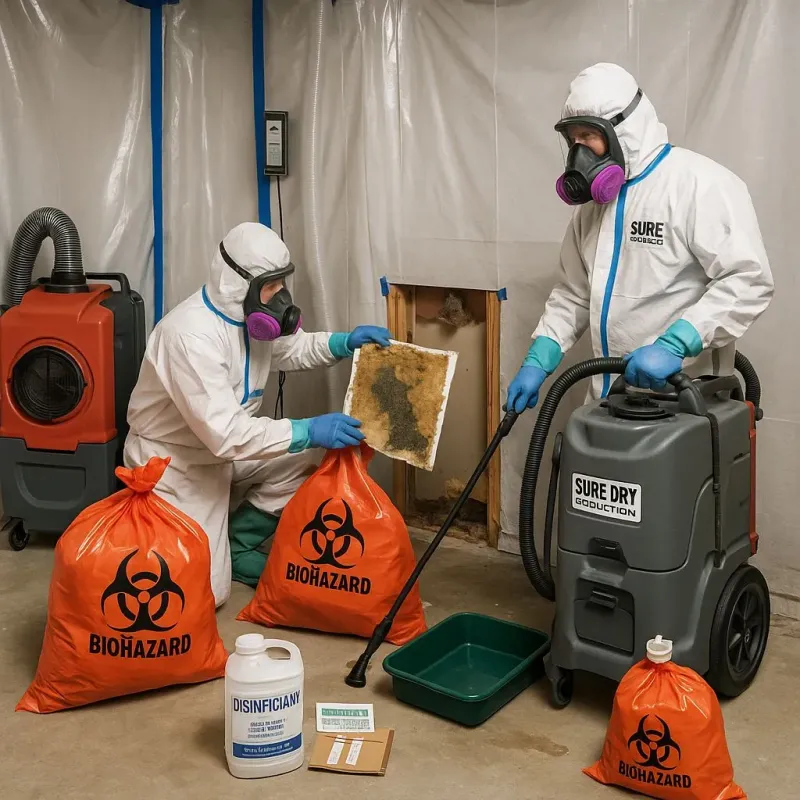 Contaminated Water Handling Protocols process in Bloomfield, IN